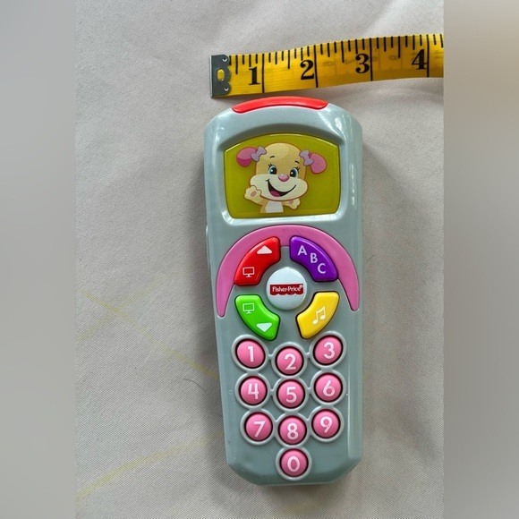 Fisher-Price Interactive Learning Remote - Gray and Pink - Picture 5 of 5
